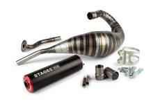Pot d'chappement Stage6 80 - 90 Beta RR 2012 - 2020 rouge / noir