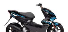 Kit dco MBK Nitro avant 2013 Stage6 Bleu