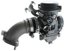 Kit carburateur + pipe d'admission Keihin MV33
