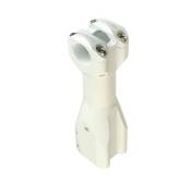 Potence Doppler Ø22 blanc MBK blanc Booster / Stunt