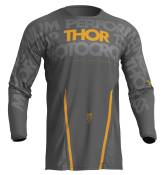 Maillot Thor Pulse Mono gris / jaune SM