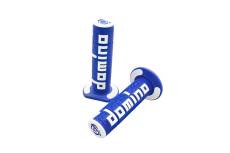 Poignes Off Road Domino A360 Bleu / Blanc
