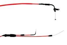 Cble de gaz Tflon Doppler Rouge Rieju MRT / RS3 / MRX
