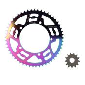 Kit chane Sherco 50 Doppler 13x53 - 428 alu Nochrome