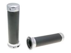 Poignes Domino 2470 on-road avec embout chrom