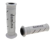 Poignes Domino A250 on-road extrmits ouvertes gris / noir