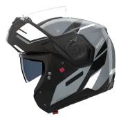 Casque modulable Nolan N90-3 06 Sincrono 352 gris/noir/blanc- XS