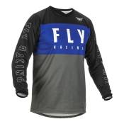 Maillot Fly Racing F-16 bleu/gris/noir- L
