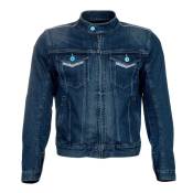 Blouson jean Vespas Denim bleu- 2XL