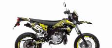Kit dco Yamaha DT 50 Stage6 jaune / noir