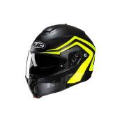 Casque modulable HJC C91N Nepos noir/jaune fluo- S