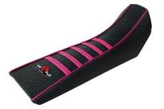Housse de selle KRM rose Derbi Senda