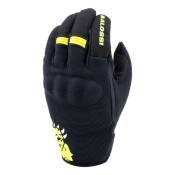 Gants cross Malossi noir/jaune- XL