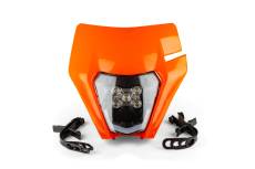 Plaque phare LED type KTM EXC Orange