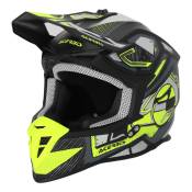 Casque cross Acerbis Linear 22.06 noir/jaune fluo- XS