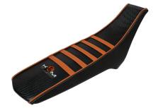 Housse de selle KRM Orange Derbi X-treme aprs 2018