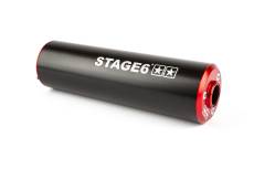 Silencieux d'chappement Stage6 50 - 80 gauche rouge
