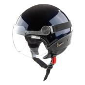 Casque jet Vespa GT FL bleu (ECE 22.05)- XS