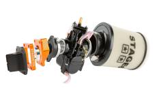 Pack admission High Flow 34mm Derbi Orange