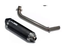 Ligne d'chappement complte 94db (2 ressorts) Flat Track
