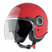 Casque jet Vespa VJ rouge- XL