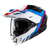 Casque modulable HJC i80 Imes MC21 carbone/bleu/blanc/rouge brillant-