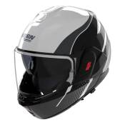 Casque modulable Nolan N120-1 Fluente 359 noir/gris/blanc- M