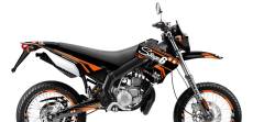 Kit dco Derbi X-Treme 2006 - 2010 Stage6 Orange