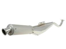 Pot d'chappement Puch Maxi Tecno chrom cartouche alu