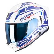 Casque intégral Scorpion Exo-530 Air Slope blanc/bleu/rouge- XL