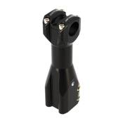 Potence Doppler Noir Mat MBK Booster