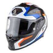 Casque intégral Scorpion Exo-R1 Evo Carbon Air Propel noir/blanc/roug