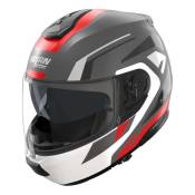 Casque modulable Nolan N100-6 Cinetico 361 noir/gris/rouge mat- XS