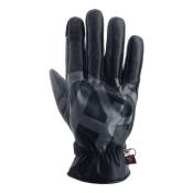 Gants cuir Helstons Blues gris/noir- T11