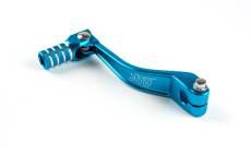 Slecteur de vitesse Derbi alu Bleu
