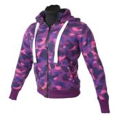 Blouson femme Booster Core camo rose- M