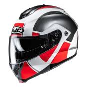 Casque modulable HJC C91N Jyn MC1 blanc/noir/rouge brillant- 2XL
