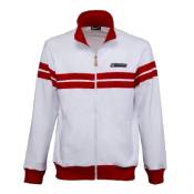 Sweat zippé Vespa Racing Sixties blanc- 2XL