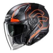 Casque jet HJC RPHA 31 Dereen MC6SHF noir/gris/orange mat- XS