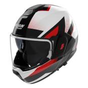 Casque modulable Nolan N120-1 Ciclone 363 blanc/noir/rouge- 2XL
