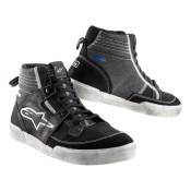 Baskets moto Alpinestars Ageless noir/blanc/gris- 45