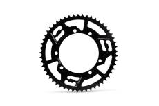 Couronne 53 dents - 428 Doppler alu CNC Noir Sherco