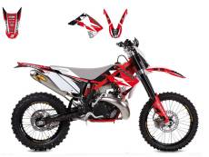 Kit dco Blackbird Dream 3 rouge/noir/blanc GasGas 2010-2013