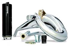 Pot d'chappement Derbi Senda Voca Cross Chromed 50