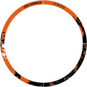 Liseret de jante Scooter 10" Stage6 orange / noir