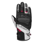 Gants textile/cuir Ixon Pro Knarr noir/gris/rouge- XL