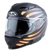 Casque intégral HJC F71 Zen MC7SF noir/gris/orange mat- XL