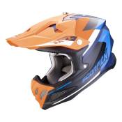 Casque cross Scorpion VX-22 Air MIPS Beta bleu mat/orange- L