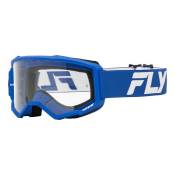 Masque cross Fly Racing Focus bleu/blanc