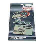 Aimants Vespa bleu/blanc (3 pièces)